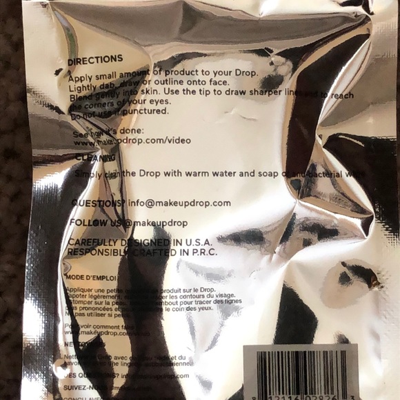 NWOT makeup Drop Silicone beauty applicator - Picture 3 of 3